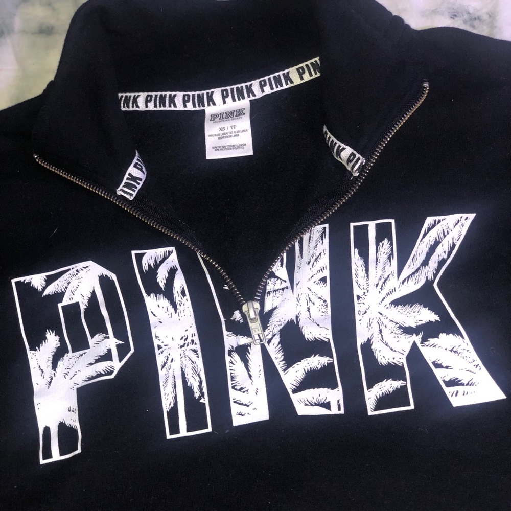 Victoria Secret Pink quarter zip